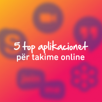 5 aplikacionet per takime online